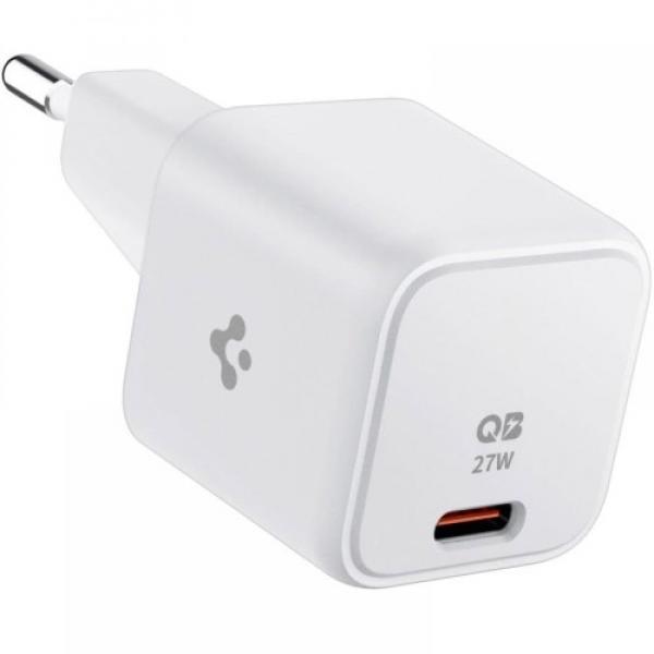 Ładowarka sieciowa Spigen ArcStation Wall Charger PE2103EU PD 27W / PPS 25W, USB-C, biała