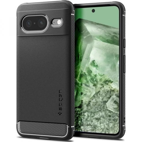 Etui Spigen Rugged Armor do Google Pixel 8, czarne