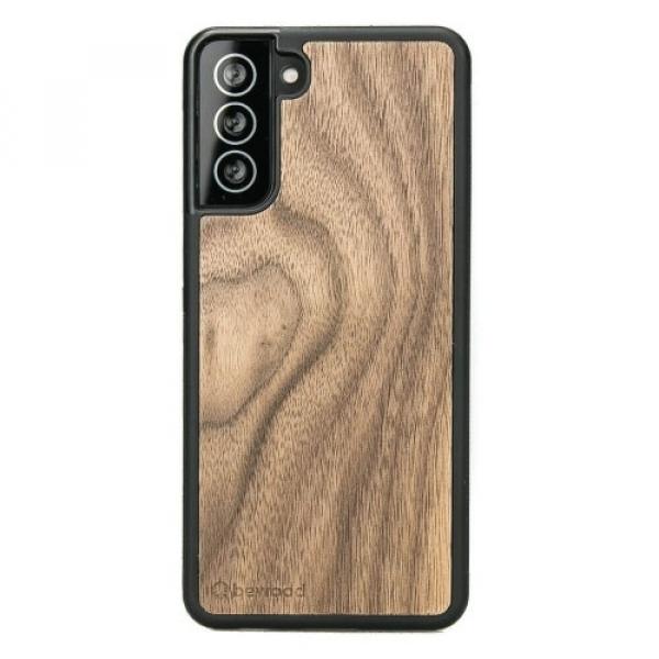 Drewniane etui Bewood Galaxy S21 FE Orzech Amerykański