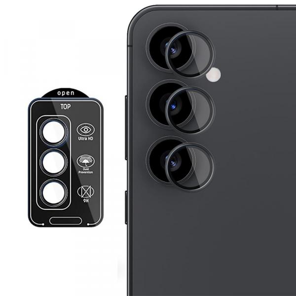 Osłona na aparat 3mk Lens Protection Pro do Samsung Galaxy S25 Plus, czarne