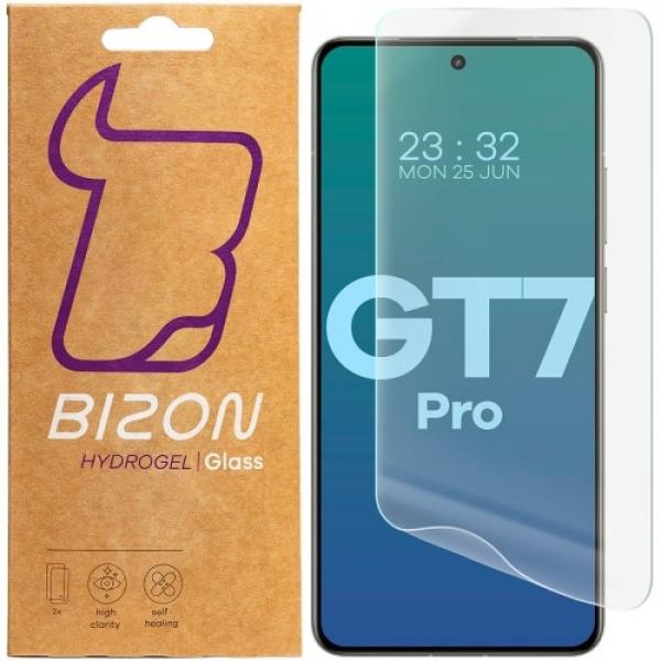 Folia hydrożelowa na ekran Bizon Glass Hydrogel Front do Realme GT 7 Pro , 2 sztuki