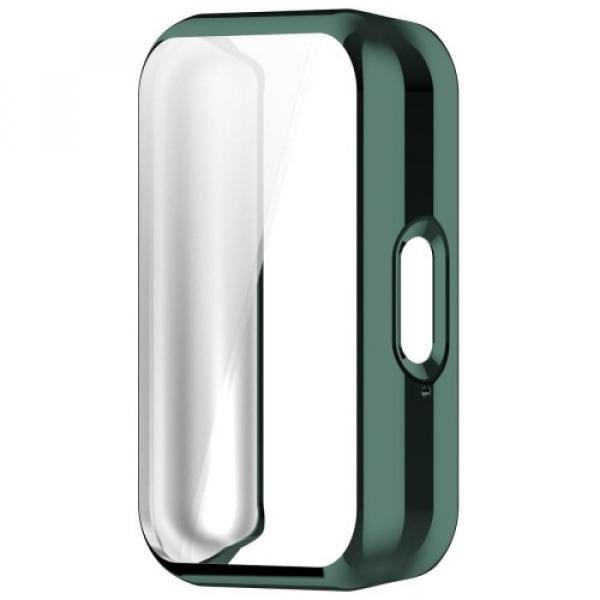 Etui Bizon Case Watch Felipe do Galaxy Fit 3, zielone