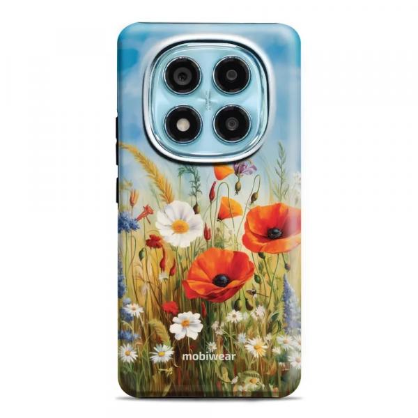 Etui ochronne do Xiaomi Redmi Note 14 Pro 5G, Mobiwear Elite Pro, łąkowe kwiaty