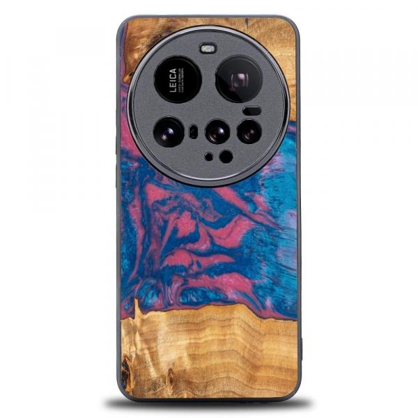 Drewniane etui do Xiaomi 15 Ultra, Bewood Unique Neons Vegas