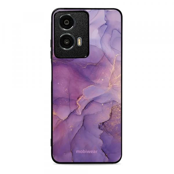 Etui ochronne do Motorola Moto G24 Power, Mobiwear Glossy Case, fioletowe