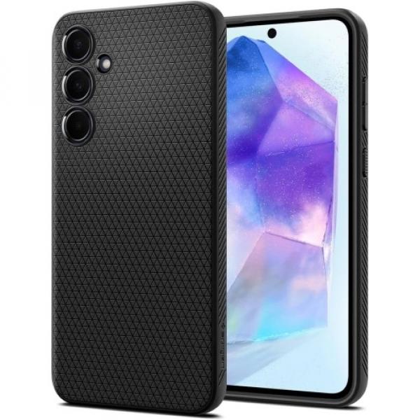 OUTLET: Etui Spigen Liquid Air do Galaxy A55 5G, czarne