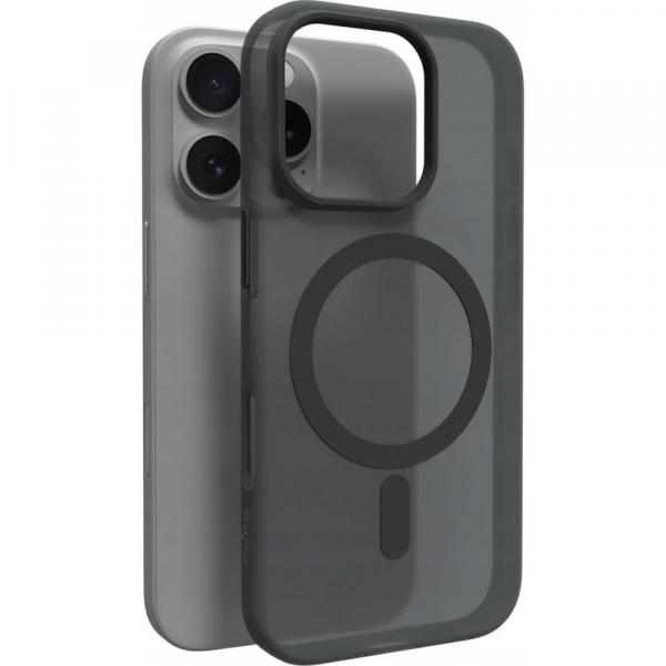 OUTLET: Etui Puro Daylight Mag do MagSafe do iPhone 16 Pro, czarne półprzezroczyste