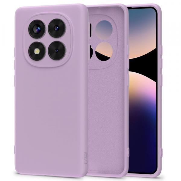 Etui silikonowe Tech-Protect Icon do Redmi Note 14 Pro 5G / POCO X7, fioletowe