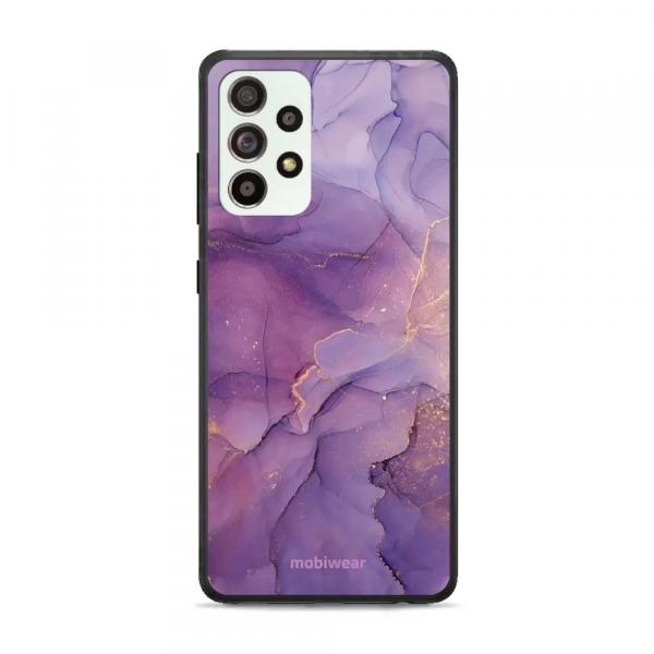 Etui ochronne do Galaxy A52, Mobiwear Glossy Case, fioletowe