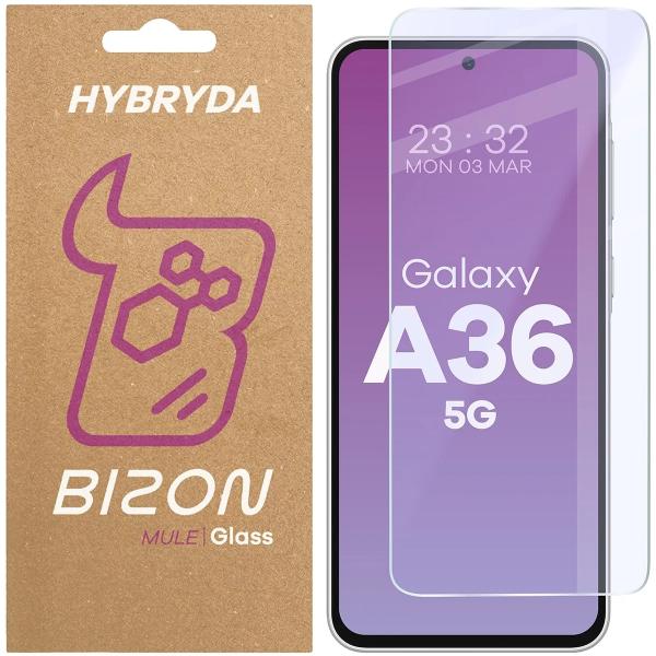 Elastyczne szkło hybrydowe Bizon Glass Mule do Galaxy A36 5G