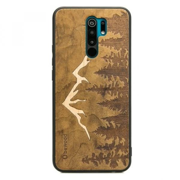 Drewniane etui do Xiaomi Redmi 9, Bewood Góry Imbuia