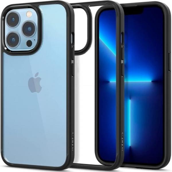 OUTLET: Etui Spigen Ultra Hybrid iPhone 13 Pro, przezroczyste / czarne