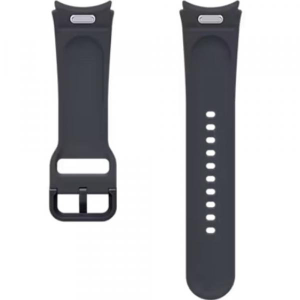 Pasek Samsung Sport Band One Click S/M do Galaxy Watch 7/FE/6/6 Classic/5 Pro/5/4/4 Classic, grafitowy