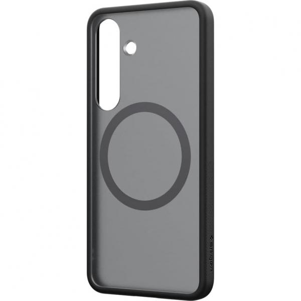 Etui magnetyczne Spigen Capella do Galaxy S25 Plus, przydymione-czarne