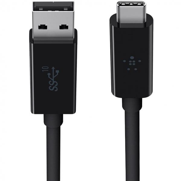 OUTLET: Kabel Belkin PD 3.1 USB-A do USB-C 3A 1m, czarny