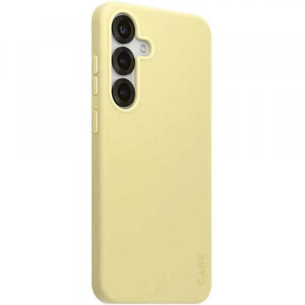 Etui Care by PanzerGlass Fearlessly Fashionable Case Magnetic do Galaxy S25 Plus, żółte