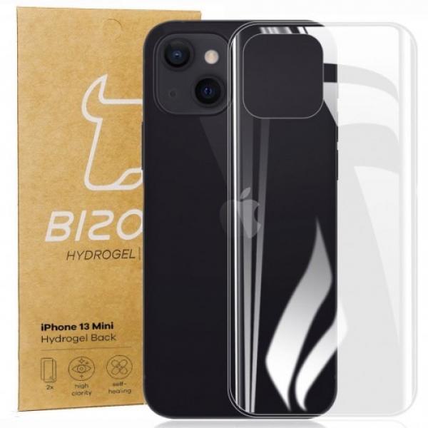 Folia hydrożelowa na tył Bizon Glass Hydrogel, iPhone 13 Mini, 2 sztuki