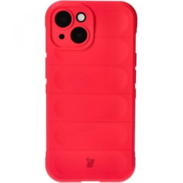 Pancerne etui Bizon Case Tur do iPhone 15, czerwone