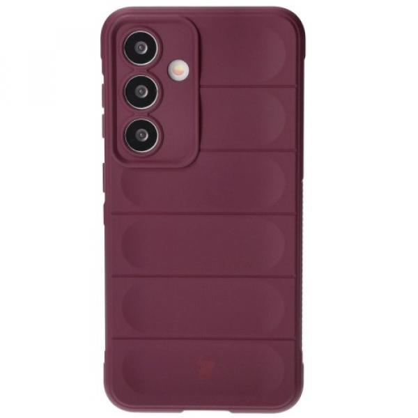 Pancerne etui Bizon Case Tur do Galaxy S24, ciemnofioletowe