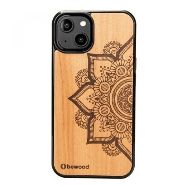 Drewniane etui do iPhone 15, Bewood Mandala Jabłoń