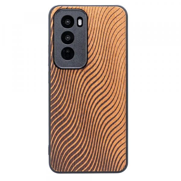 Drewniane etui do Oppo Reno 12 Pro, Bewood Fale Merbau