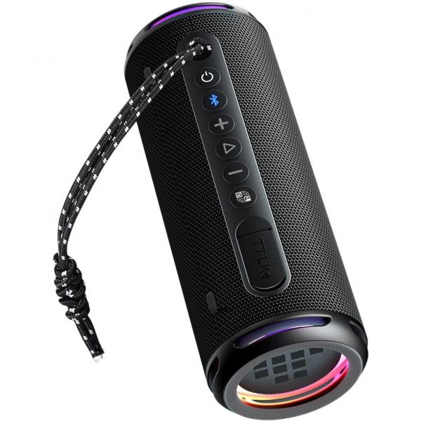 Głośnik bezprzewodowy Tronsmart T7 Lite 24W, Bluetooth, podświetlenie RGB, czarny