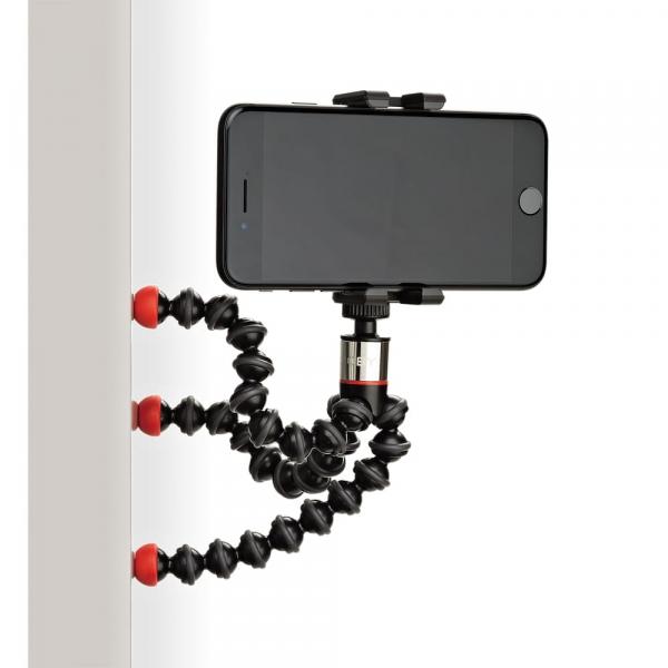 Statyw elastyczny Joby GorillaPod Magnetic, uchwyt do smartfona GripTight One + pilot Bluetooth, czarny