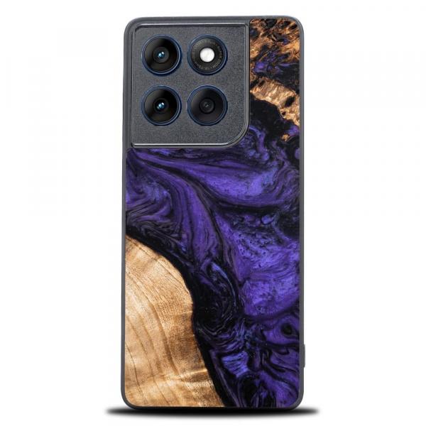 Drewniane etui do Motorola Edge 60 Pro, Bewood Unique Violet