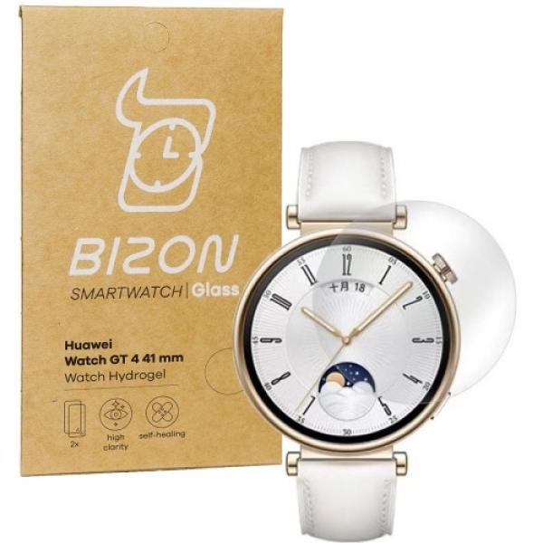 Folia hydrożelowa na ekran Bizon Glass Watch Hydrogel do Huawei Watch GT 4 41 mm, 2 sztuki