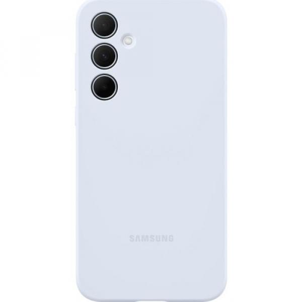 OUTLET: Etui Samsung Silicone Cover do Galaxy A35 5G, niebieskie
