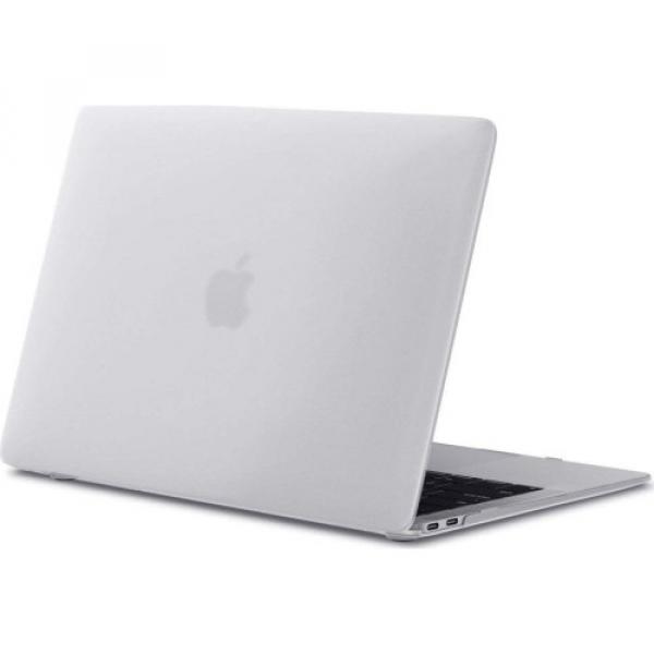 OUTLET: Etui Tech Protect SmartShell do Macbook Air 13 2018 - 2020, półprzezroczyste matowe