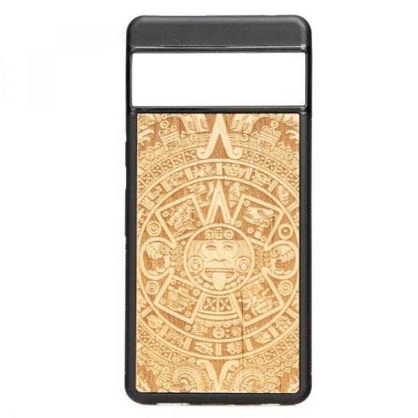 Drewniane etui do Google Pixel 7, Bewood Kalendarz Aztecki Aniegre