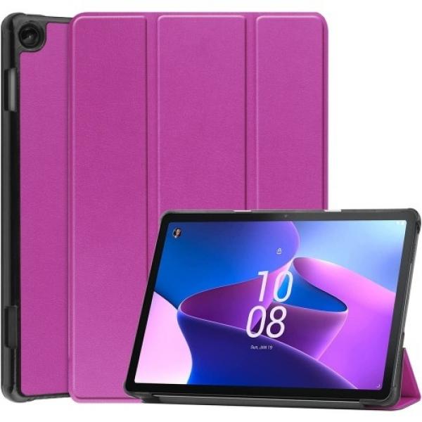 Etui Bizon Case Tab Croc do Lenovo Tab M10 Gen 3, fuksja