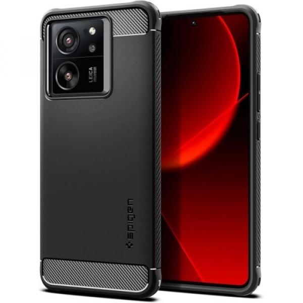 Etui Spigen Rugged Armor do Xiaomi 13T / 13T Pro, czarne