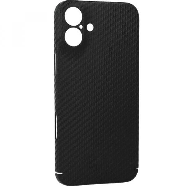 Etui Nevox CarbonSeries do Apple iPhone 16 Plus, czarne