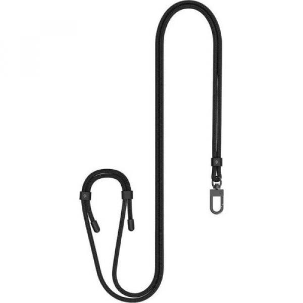 Smycz do kluczy, telefonu Spigen Crossbody Strap, czarna