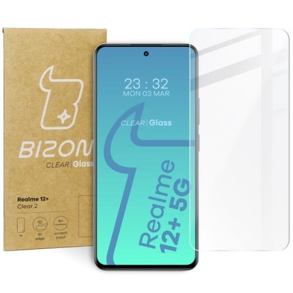 Szkło hartowane Bizon Glass Clear 2 do Realme 12+ 5G