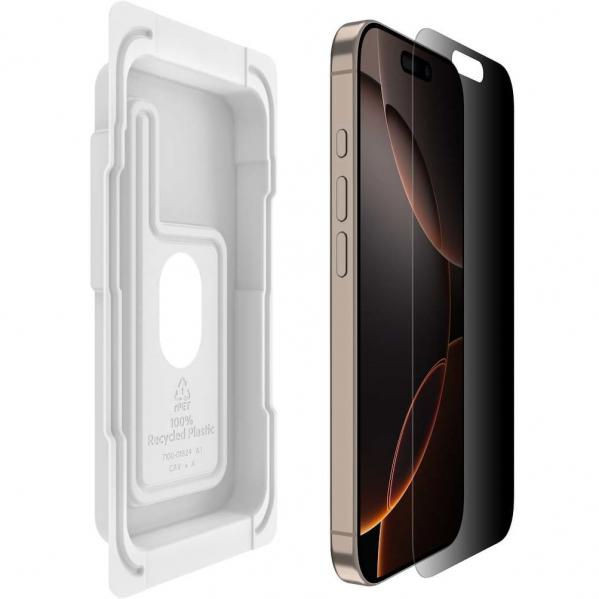 Szkło do etui Belkin SF InvisiGlass Privacy AM Treated 1-Pack do iPhone 16 Pro