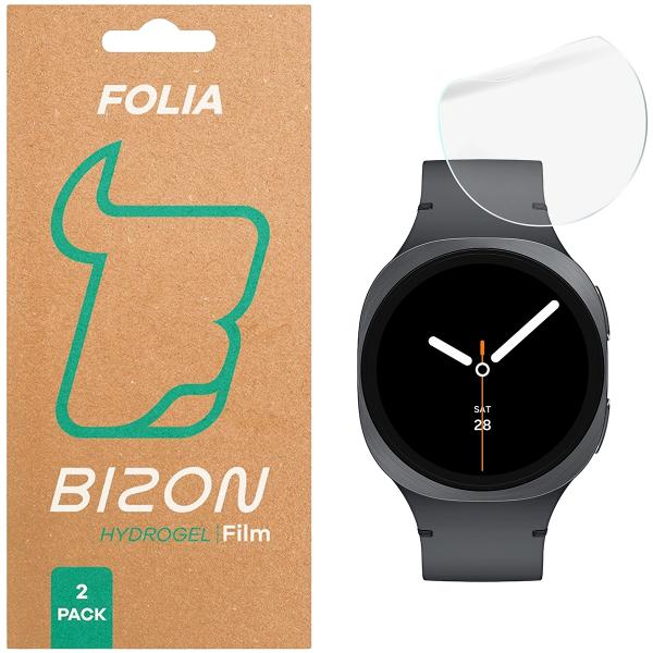 Folia hydrożelowa na ekran Bizon Glass Watch Hydrogel do Galaxy Watch 8 44 mm, 2 sztuki