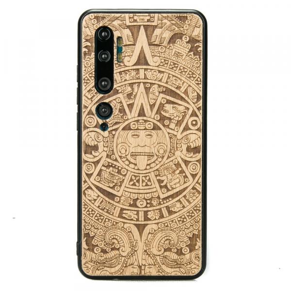 Drewniane etui do Xiaomi Mi Note 10 / 10 Pro, Bewood Kalendarz Aztecki Aniegre