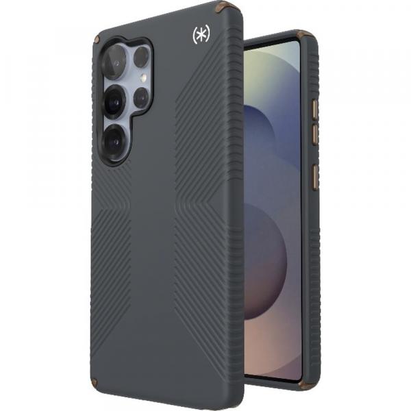 Etui Speck Presidio2 Grip Magnet do Galaxy S25 Ultra, szare