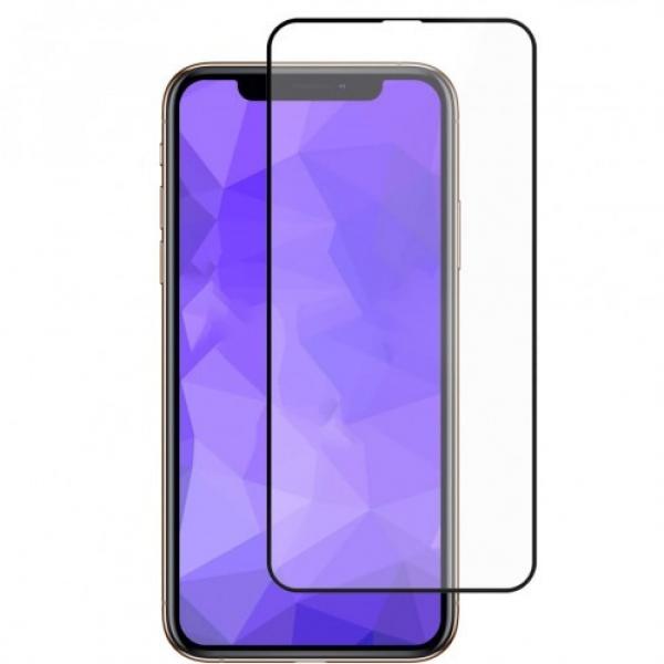 Szkło 3mk HardGlass Max Lite do Iphone XR/11, czarna ramka