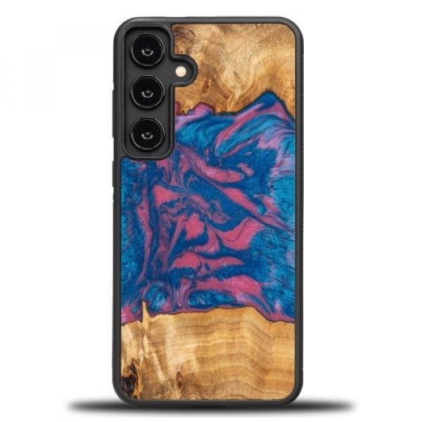 Drewniane etui do Galaxy A35 5G, Bewood Unique Neons Vegas