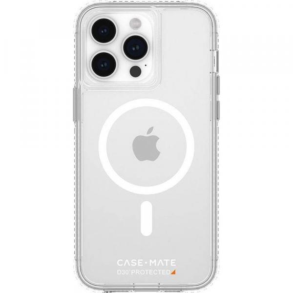 OUTLET: Etui Case Mate Ultra Tough D3O® Clear MagSafe do iPhone 15 Pro Max, przezroczyste