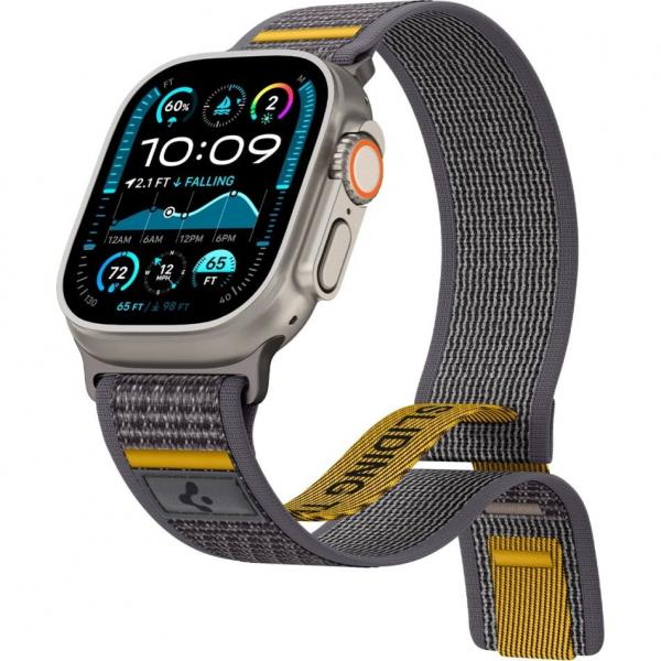 Pasek Spigen Athlex Air do Apple Watch 49/46/45/44 mm, szary