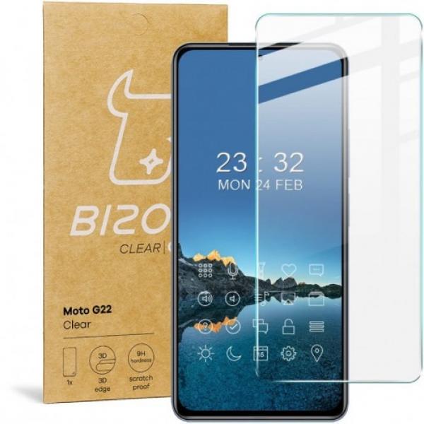 Szkło hartowane Bizon Glass Clear do Motorola Moto G22