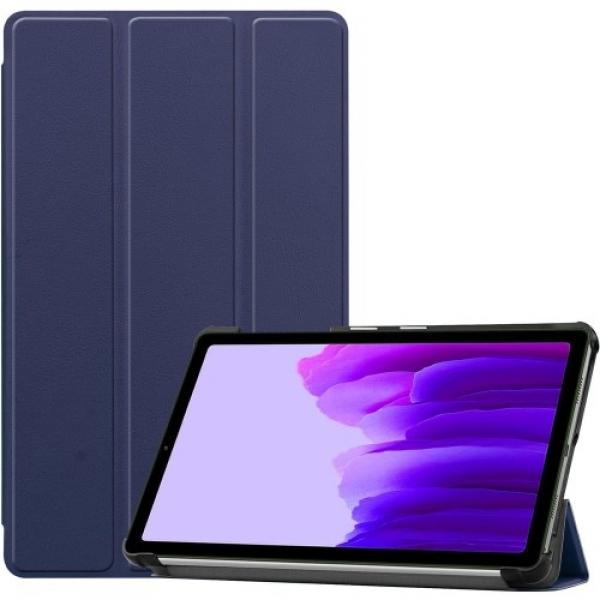 Etui Bizon Case Tab Croc do Galaxy Tab A7 Lite, granatowe