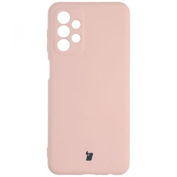 Etui Bizon Case Silicone do Galaxy A23 5G / 4G, jasnoróżowe