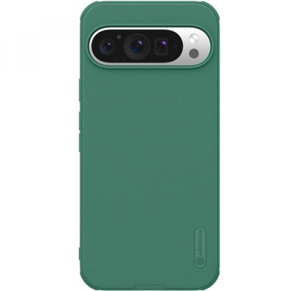 Etui Nillkin Super Frosted Shield Pro do Google Pixel 9 Pro XL, ciemnozielone