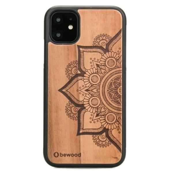Drewniane etui do iPhone 11, Bewood Mandala Jabłoń